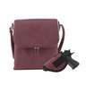 Jessie & James Cheyanne Concealed Carry with Lock and Key Crossbody - Wine - Wine