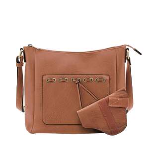 Jessie & James Esther Concealed Carry Lock and Key Crossbody - Tan