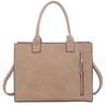 Jessie & James Kate Concealed Carry Lock and Key Satchel with Coin Pouch - Beige - Beige