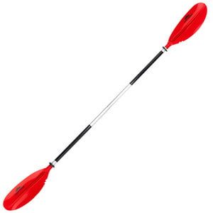 Lost Creek Basic Kayak Paddle - 230cm Red