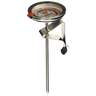 King Kooker 12 inch Deep Fry Thermometer - Silver