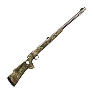 Knight Bighorn Western Thumbhole 50 Caliber Stainless Realtree Max 1 Bolt Action Muzzleloader - 26in