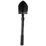 Kole Imports Mini Folding Pick Shovel with Compass - 17in - Black