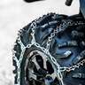 Kolpin V-Bar 11in Tire Chains - Size D - Silver