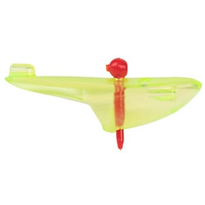 Krippled Fishing Lures Krippled Anchovy Head Bait Rig - Chartreuse, 3pk