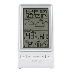 LaCrosse Technology Wireless Forecast Station - Black and White