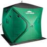 Lost Creek 3 Person Insulated Ice Fishing Shelter - Green/Black/Silver
