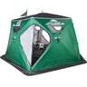 Lost Creek 6 Person Multifunctional Ice Fishing Shelter - Green/Black/Silver