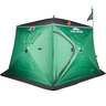 Lost Creek 6 Person Multifunctional Ice Fishing Shelter - Green/Black/Silver