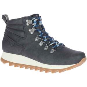 Merrell Women's Alpine Mid Hiking Boots - Black - Size 8