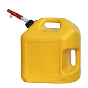 Midwest Can 5 Gallon Diesel Fuel Gas Can with Auto Shut Off