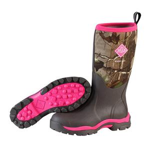 Muck Women's Woody Hunting Boots - Realtree Xtra/Pink - Size 9