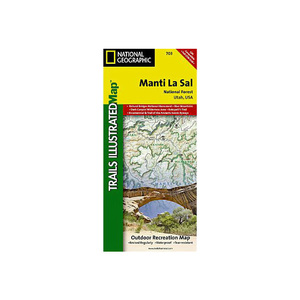 National Geographic Manti - LaSai National Forest Trail Map Utah