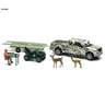 New Ray Toys Hunting Playset with Pickup and ATV