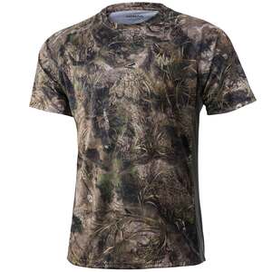 Nomad Men’s Mossy Oak Migrate Pursuit Short Sleeve Shirt - L