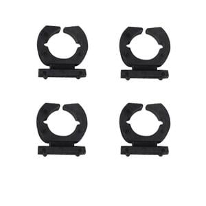 Organized Fishing Replacement Rod Rack Clips - Black, 16 pack