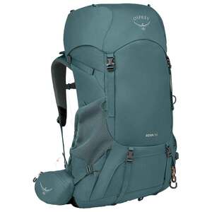 Osprey Women's Renn 65 Liter Backpacking Pack - Cascade Blue/Melon Orange