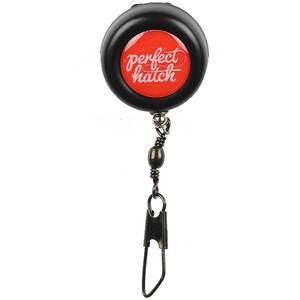 Perfect Hatch Steel Retractor Fly Fishing Accessory - Black, Double