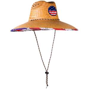 Peter Grimm Americana Straw Sun Hat - Natural