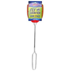 Pic Wire Handle Fly Swatters - 2 Pack