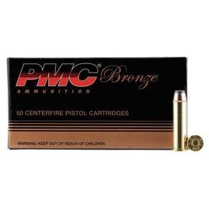PMC Bronze 357 Magnum 158gr JSP Handgun Ammo - 50 Rounds