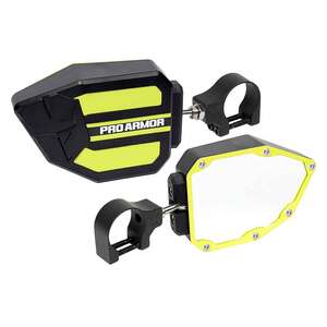 Pro Armor 2in Clamp Side View Mirrors