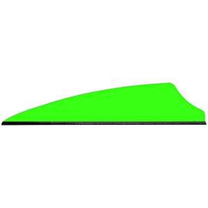 Q2i FUSION X-II 2.1in Neon Green Vanes - 100 Pack