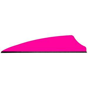 Q2i FUSION X-II SL 1.75in Neon Pink Vanes - 100 Pack
