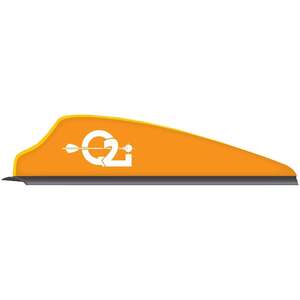 Q2i Zeon FUSION X-II 2.1in Orange Vane - 50 Pack