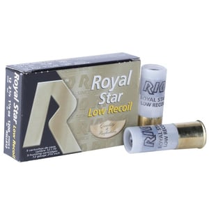 Rio Royal Star 12 Gauge 2-3/4in 1oz Low Recoil Rifled Slug Shotgun Shells - 5 Rounds