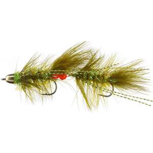 Rivers Wild Big Ass Bugger Streamer - Olive, Size 2
