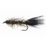 RoundRocks Beaver Leech Streamer Fly - Dark Brown, Size 8, 12Pk - 8