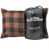 Rustic Ridge Camping Pillow - Grey/Flannel - Grey/Flannel