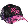 Rustic Ridge Women's Pink Camo and Black Cap - Black One size fits all