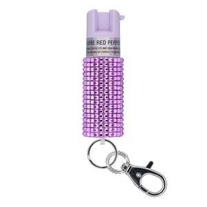 SABRE Jeweled Pepper Spray with Snap Clip - 0.54oz