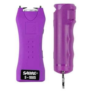 SABRE Pepper Spray & Stun Gun with Flashlight Self-Defense Kit