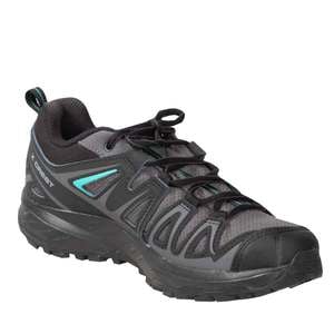 Salomon Women's X Crest Waterproof Low Hiking Shoes - Magnet - Size 6.5