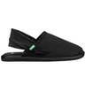 Sanuk Women's Yoga Sling Cruz Closed Toe Sandals - Black - Size 10 - Black 10