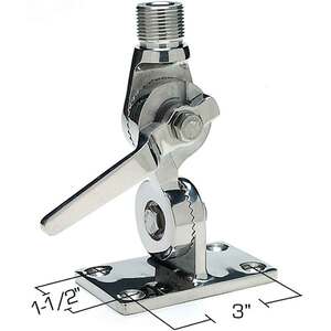 Seachoice Products Antenna Ratchet Mount - Stainless Steel