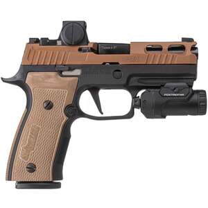 Sig Sauer P320 AXG Pro 9mm Luger 3.9in Coyote PVD Pistol - 21+1 Rounds