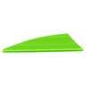 TAC Vanes Driver 2.25in Green Polymer Fletching - 36 Pack - Green 2.25in