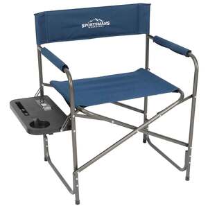 Sportsman's Warehouse Essential Director's Chair with Side Table - Blue