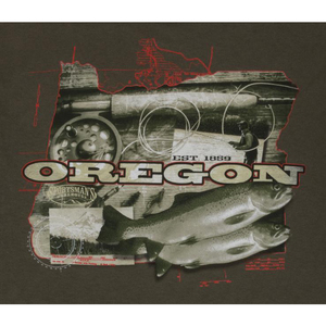 Sportsman's Warehouse Men's Oregon Fish T-Shirt