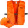 Sportsman's Warehouse Youth Blaze Hat Vest Combo - Blaze Orange One Size Fits Most