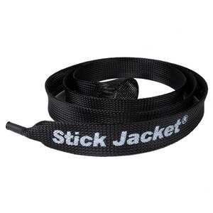 Stick Jacket Magnum Spinning Rod Cover - Black, 6-1/2ft x 7-3/4in