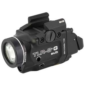 Streamlight TLR-8 G Sub Sig Sauer P365/P365XL Compact Handgun Rail-Mounted Tactical Light with Green Aiming Laser