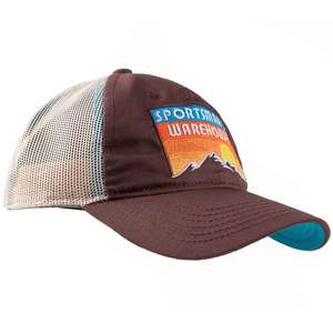 Sportsman's Warehouse Youth Sun Setting Adjustable Hat - Brown - One Size Fits Most