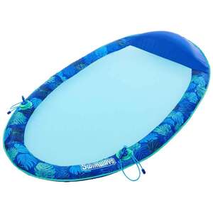 Swimways Elite Spring Float Hammock Pool Lounger - Blue