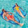 Swimways Elite Spring Float Hammock Pool Lounger - Blue - Blue