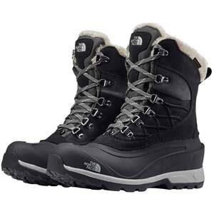 The North Face Women's Chilkat 400g Insulated Winter Boots - Black - Size 6.5